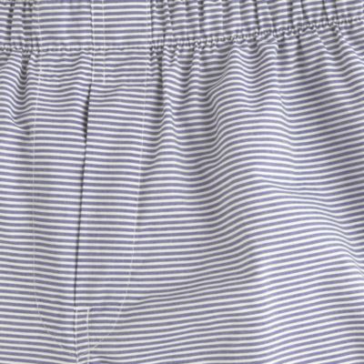 Horizontal-stripe boxers