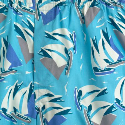 Sailboat print boxers