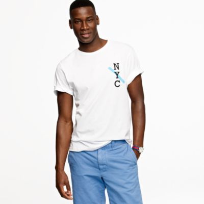 Saturdays chest slash graphic tee