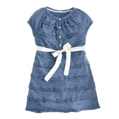 Girls' cupcake henley dress