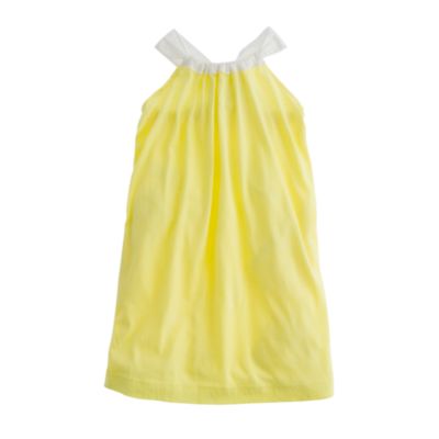 Girls' bow-back dress