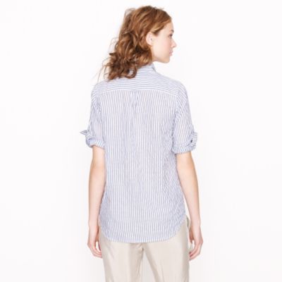 Camp popover in stripe