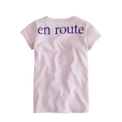 Girls' butterfly tee