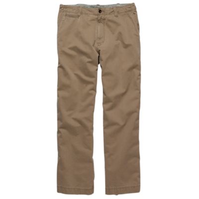 Broken-in chino in bootcut fit
