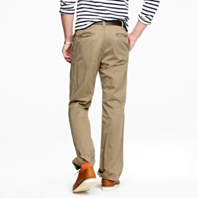 Broken-in chino in bootcut fit