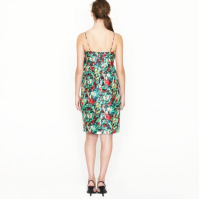Abstract floral dress
