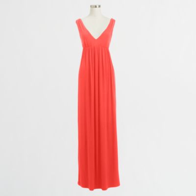 Factory V-neck maxidress