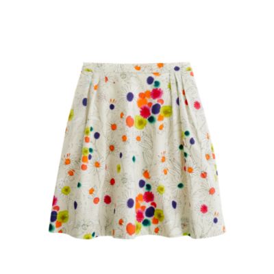 Girls' wildflower skirt
