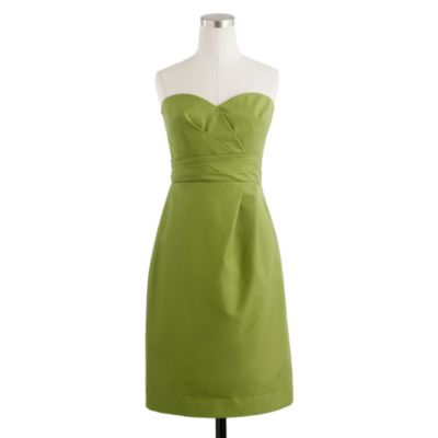 Petite Raquel dress in cotton cady