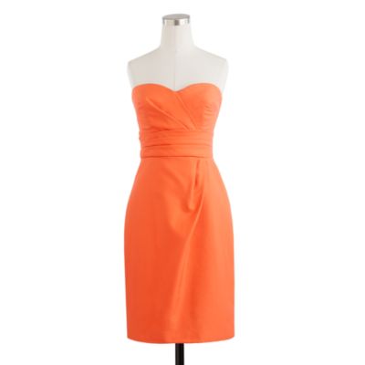 Petite Raquel dress in cotton cady