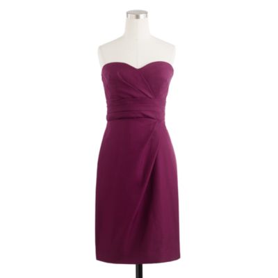 Petite Raquel dress in cotton cady