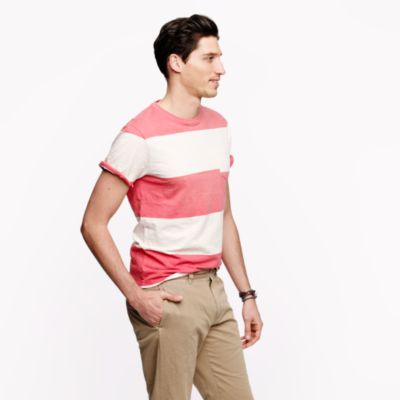 Surf stripe pocket tee