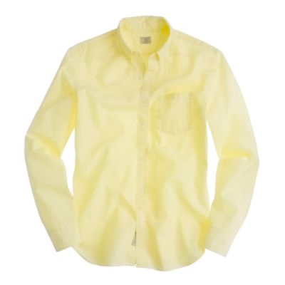 Secret Wash end-on-end shirt