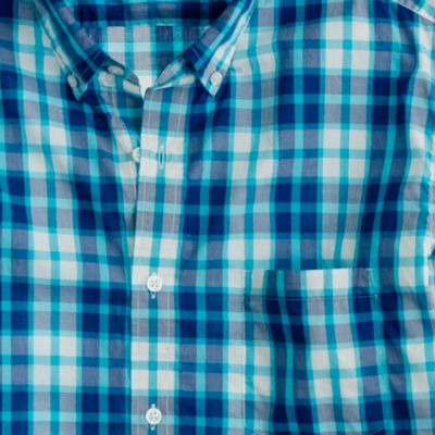 Secret Wash lightweight shirt in Rangley check