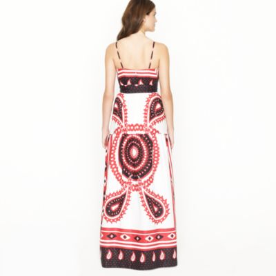 Bandana paisley maxidress