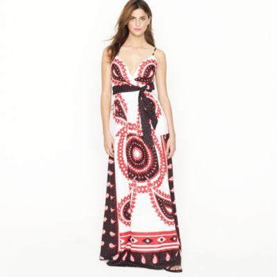 Bandana paisley maxidress