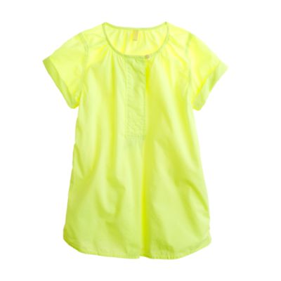 Girls' button tunic