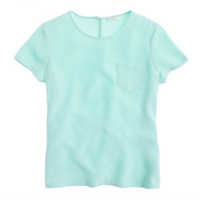 Collection 
silk crepe tee