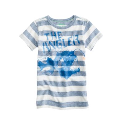 Boys' glow-in-the-dark angler tee
