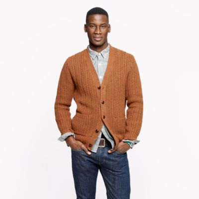 Wallace & Barnes ribbed cardigan