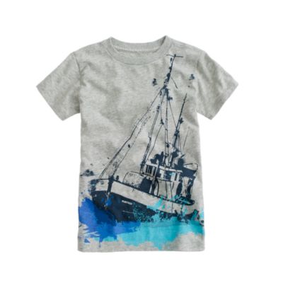 Boys' marine explorer tee