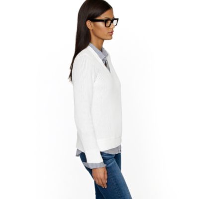 Cotton stitch sweater