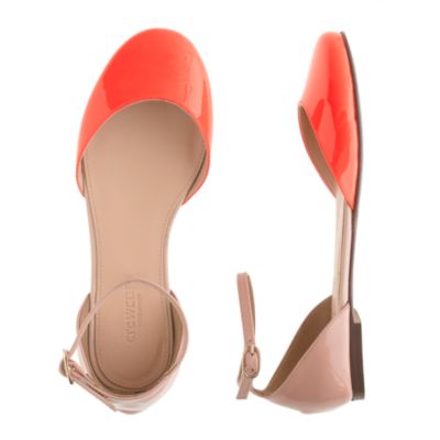 Girls' Coraline patent flats
