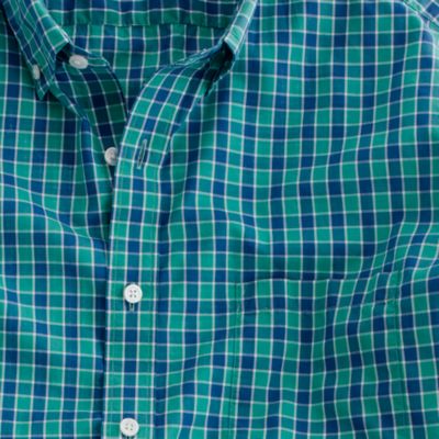 Secret Wash lightweight shirt in Brower check
