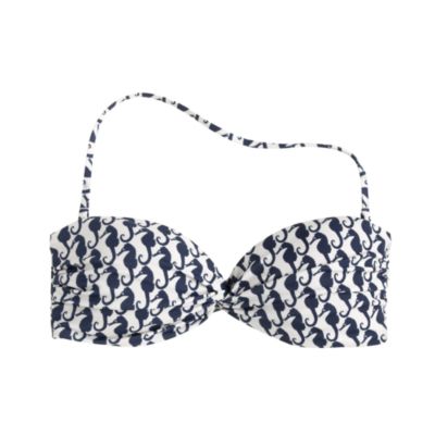 Sea horse bandeau top