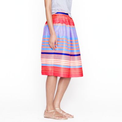 Collection Neon-stripe skirt