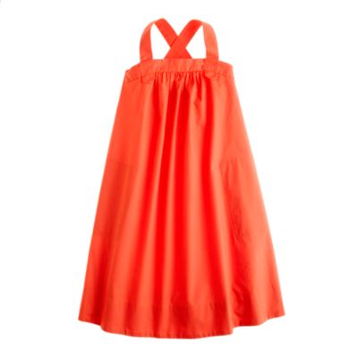 Girls' poplin maxidress