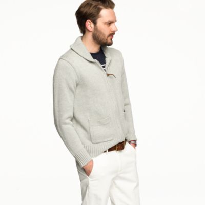 Patch-pocket cardigan