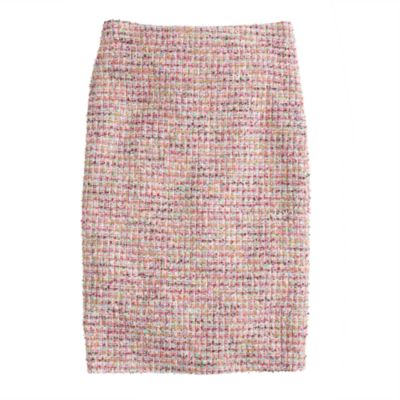 Collection No. 2 pencil skirt in Ratti candy tweed