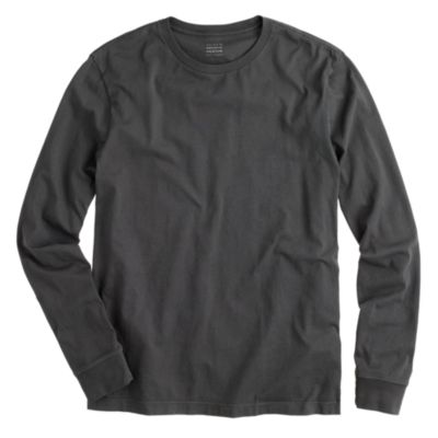 Broken-in long-sleeve tee