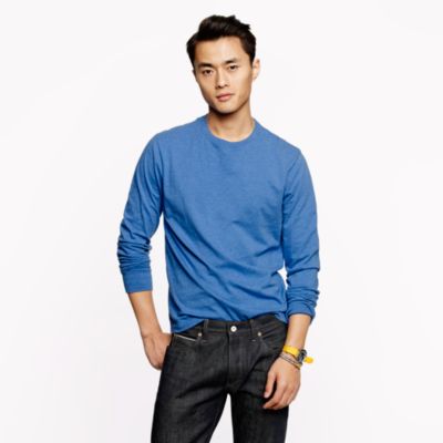 Broken-in long-sleeve tee