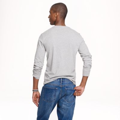 Broken-in long-sleeve tee