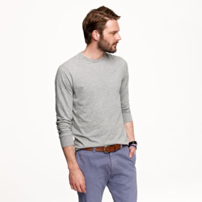 Broken-in long-sleeve tee