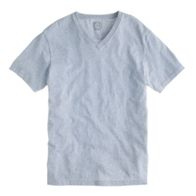 Broken-in V-neck tee