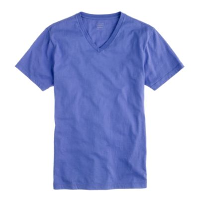 Broken-in V-neck tee
