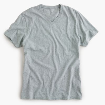 Broken-in V-neck tee