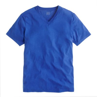 Broken-in V-neck tee