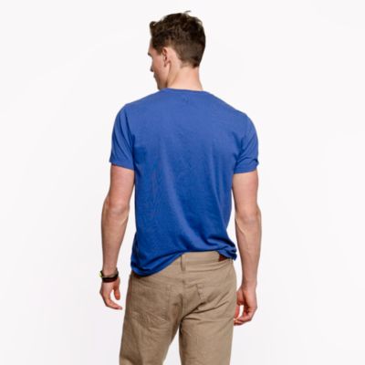 Broken-in V-neck tee