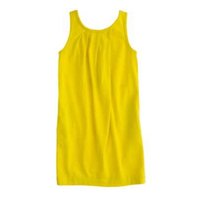 Girls' pleated jersey dress