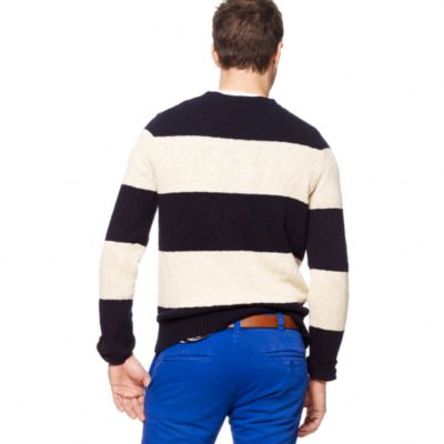 Rugby-stripe sweater
