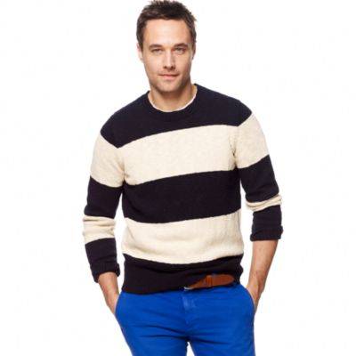 Rugby-stripe sweater