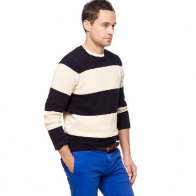 Rugby-stripe sweater