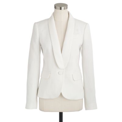 Collection tuxedo jacket in Italian linen
