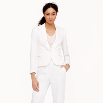 Collection tuxedo jacket in Italian linen