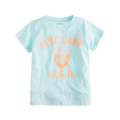 Boys' dive camp tee
