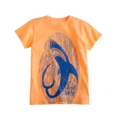 Boys' surf shark tee